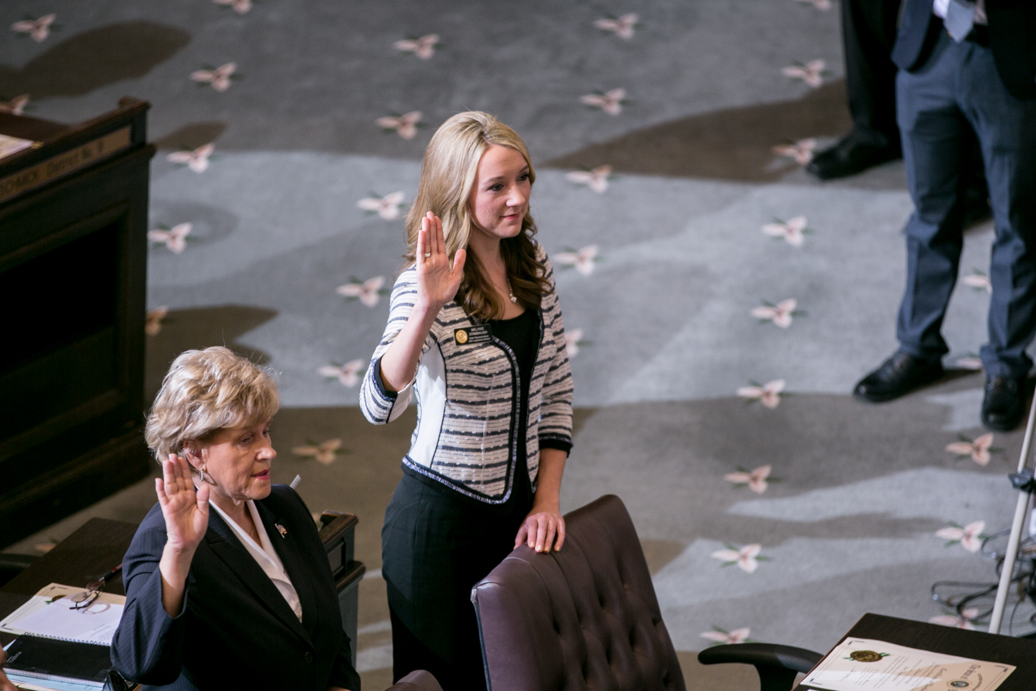 Melanie Stambaugh Sworn in